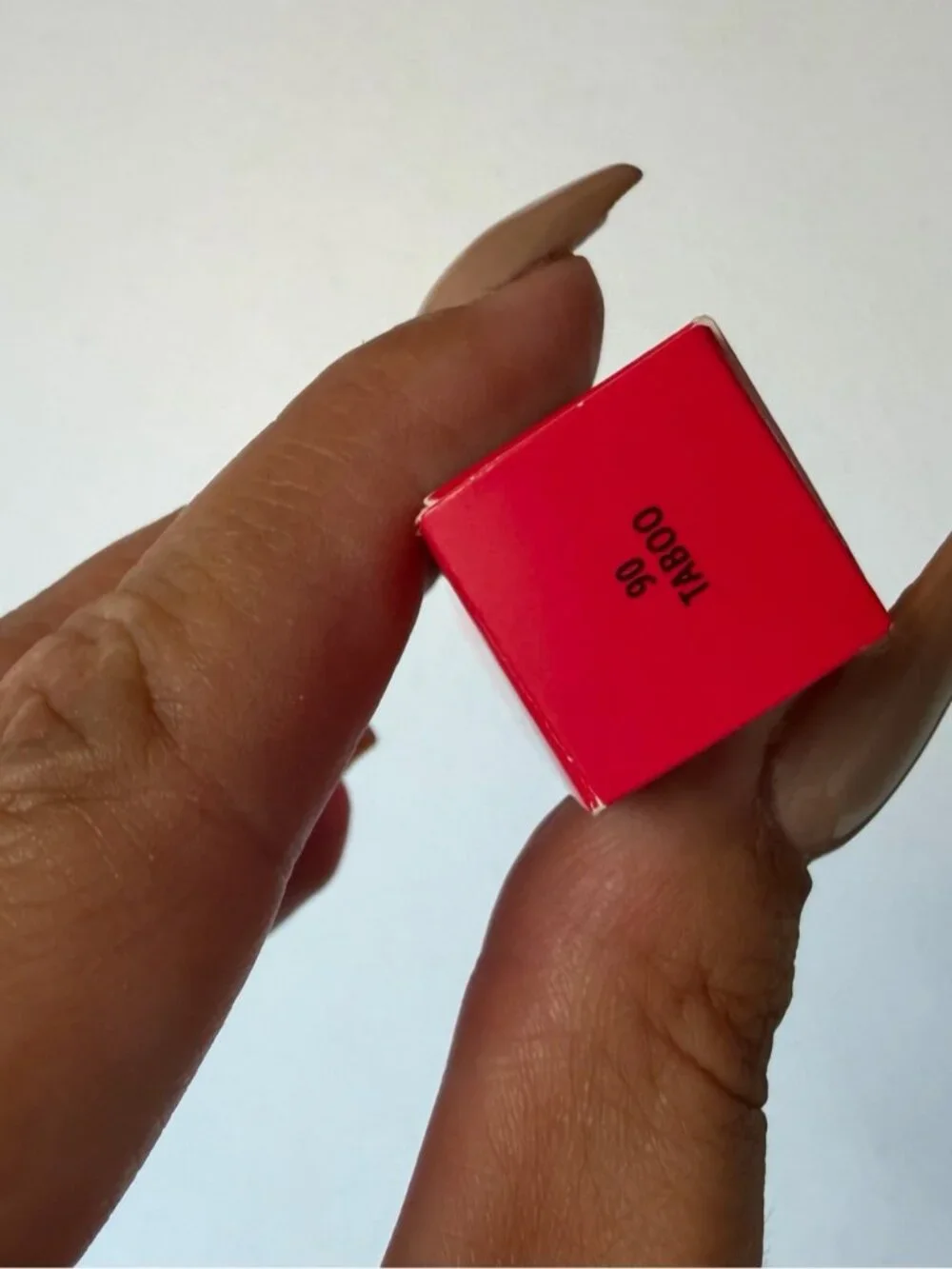 MAC Locked Kiss 90 TABOO 24 HR Lipstick 0.06 OZ NIB Bright Bold Long Wear new